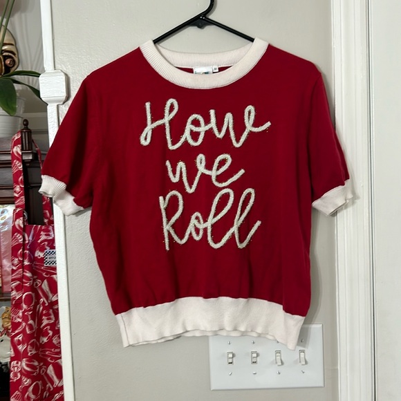 QUEEN OF SPARKLES Tops - Queen of Sparkles How We Roll University of Alabama Size medium